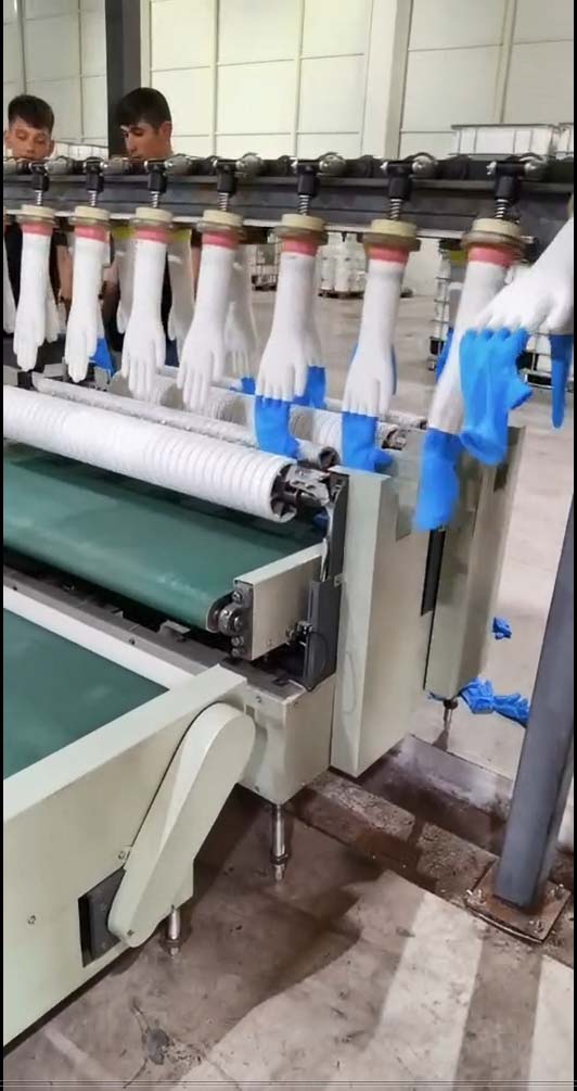 Dây chuyền sản xuất găng tay nitrile