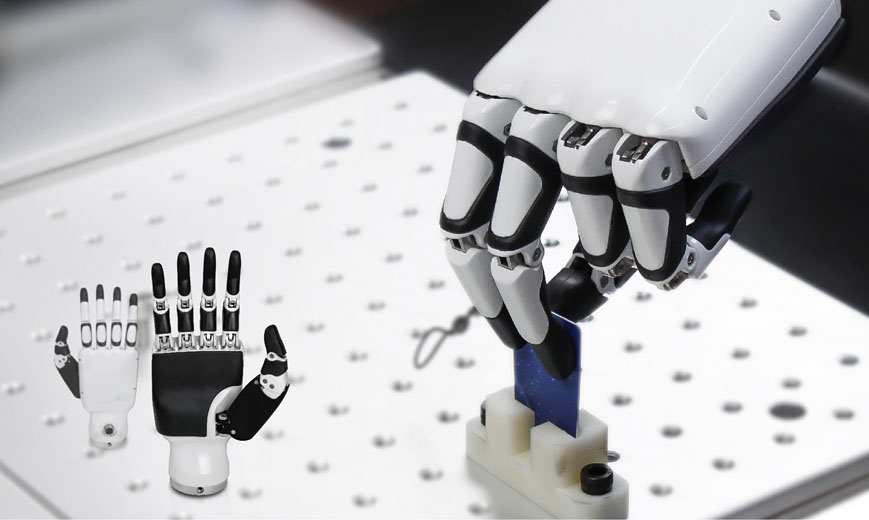 bàn tay con người robot