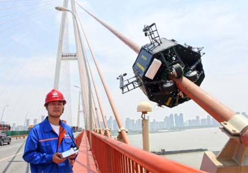 " pha nguy hiểm " của rô bốt kiểm tra leo cầu sông Dương Tử là gì!
