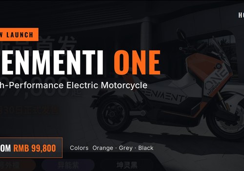 Tăng tốc 0-100 km/h trong 3,3 giây, phạm vi hoạt động 300 km: Xe máy điện Haowai SENMENTI ONE ra mắt với giá từ 99.800 RMB | TROY Robotics